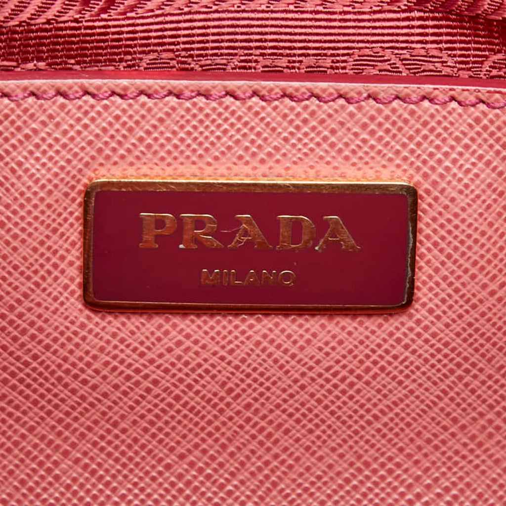 Prada Pink Leather Handbag