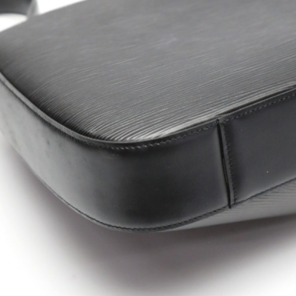 Louis Vuitton Black Noir Epi Leather Handbag