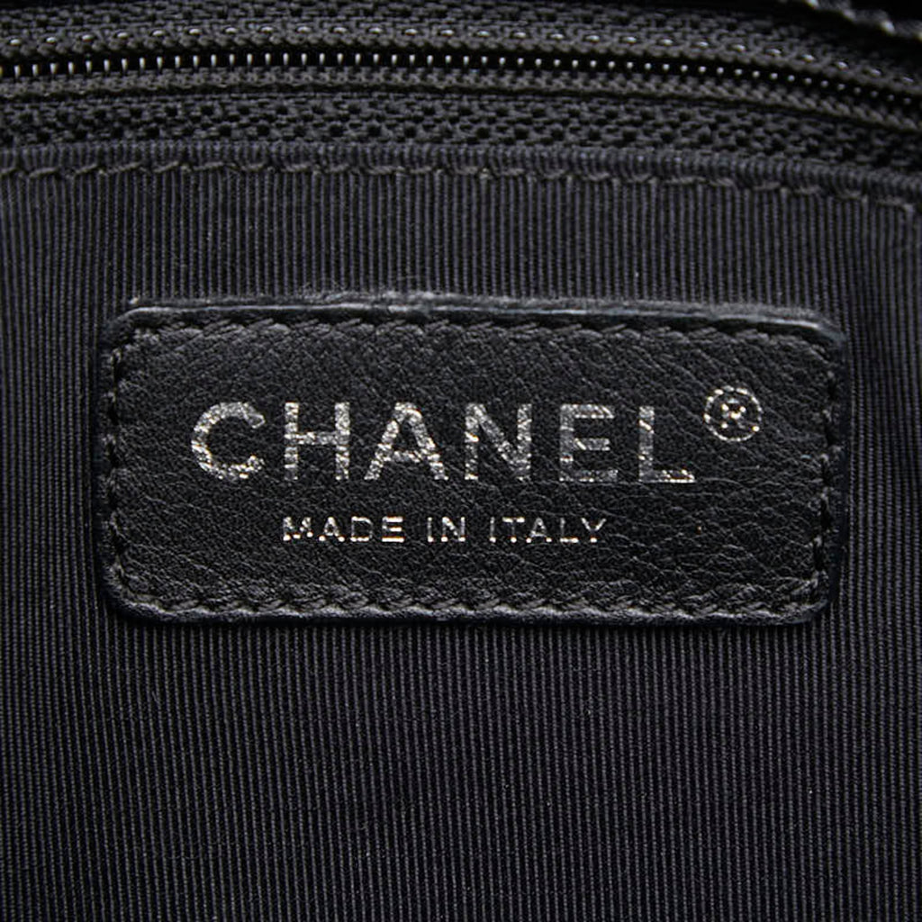Chanel Black Patent Leather Shoulder Bag