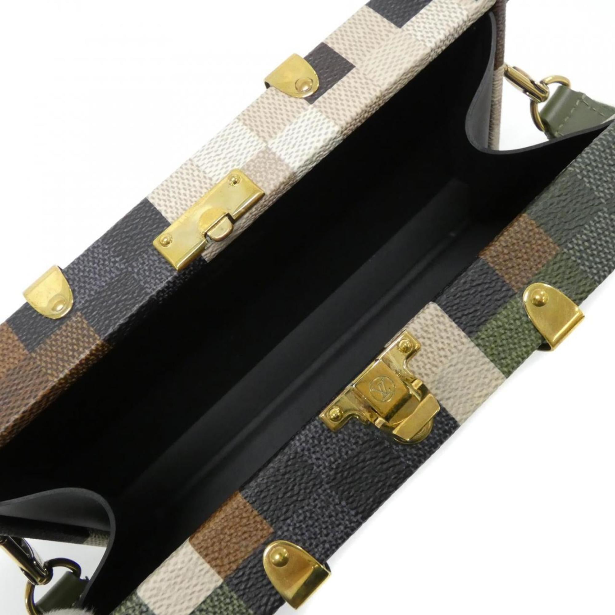 Louis Vuitton Vert Coated Canvas Shoulder Bag