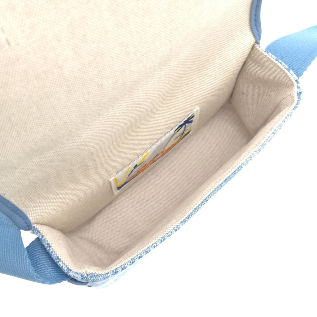 Louis Vuitton Blue Denim Canvas Shoulder Bag