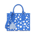 Louis Vuitton Monogram Empreinte Blue Leather Tote Bag