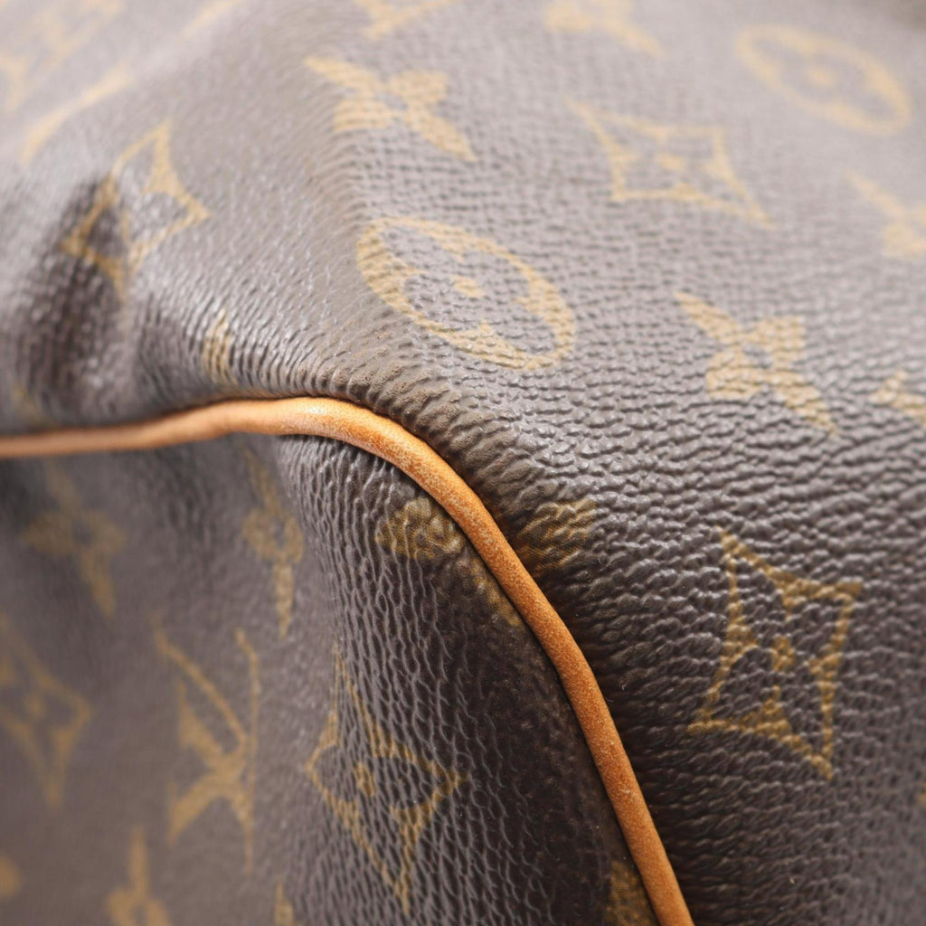Louis Vuitton Brown Monogram Coated Canvas Boston Bag