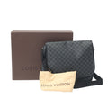 Louis Vuitton Black Damier Graphite Damier Graphite Shoulder Bag
