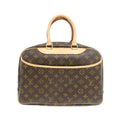 Louis Vuitton Marron Coated Canvas Handbag