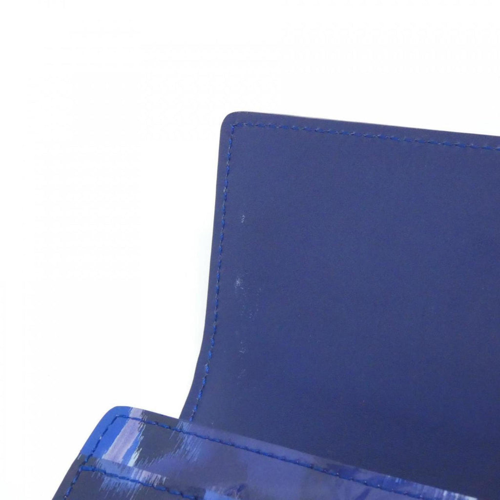 Louis Vuitton Blue Grand Blue Leather Long Wallet