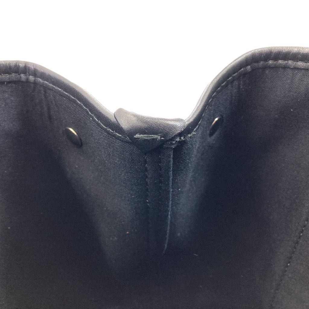 Balenciaga Black Canvas Handbag Pouch