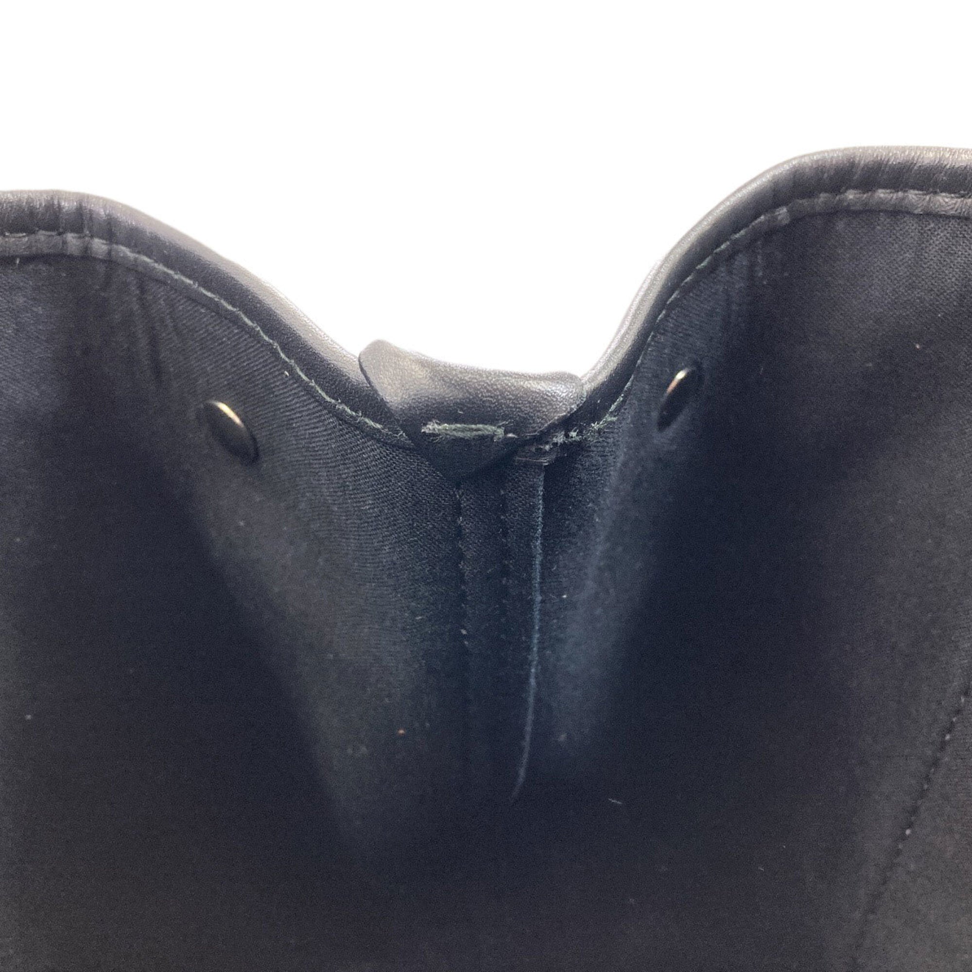 Balenciaga Black Canvas Handbag Pouch