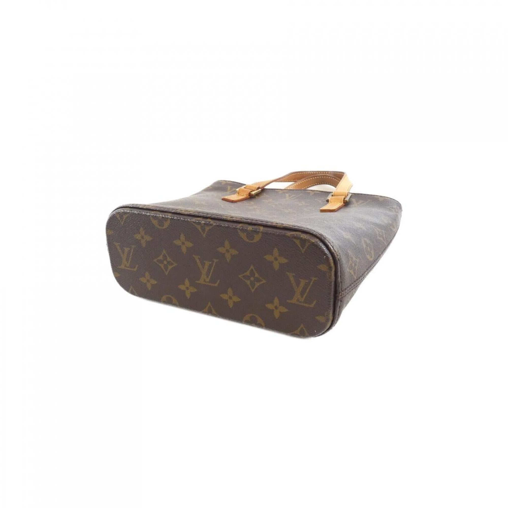 Louis Vuitton Marron Coated Canvas Handbag