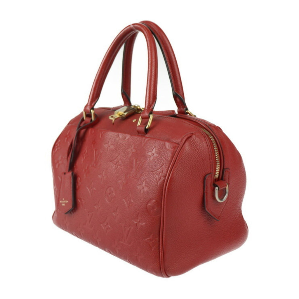 Louis Vuitton Cerise Red Color Leather Handbag Shoulder Bag
