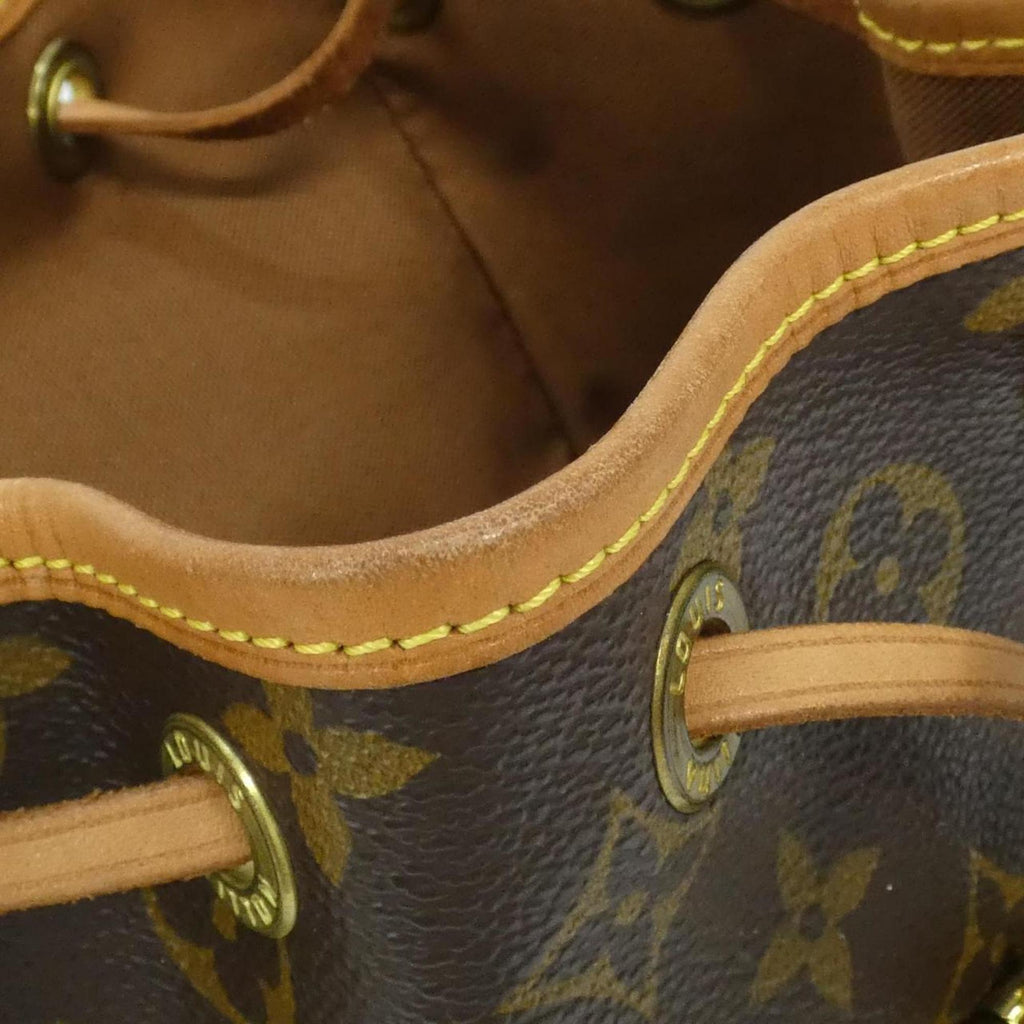 Louis Vuitton Marron Coated Canvas Backpack