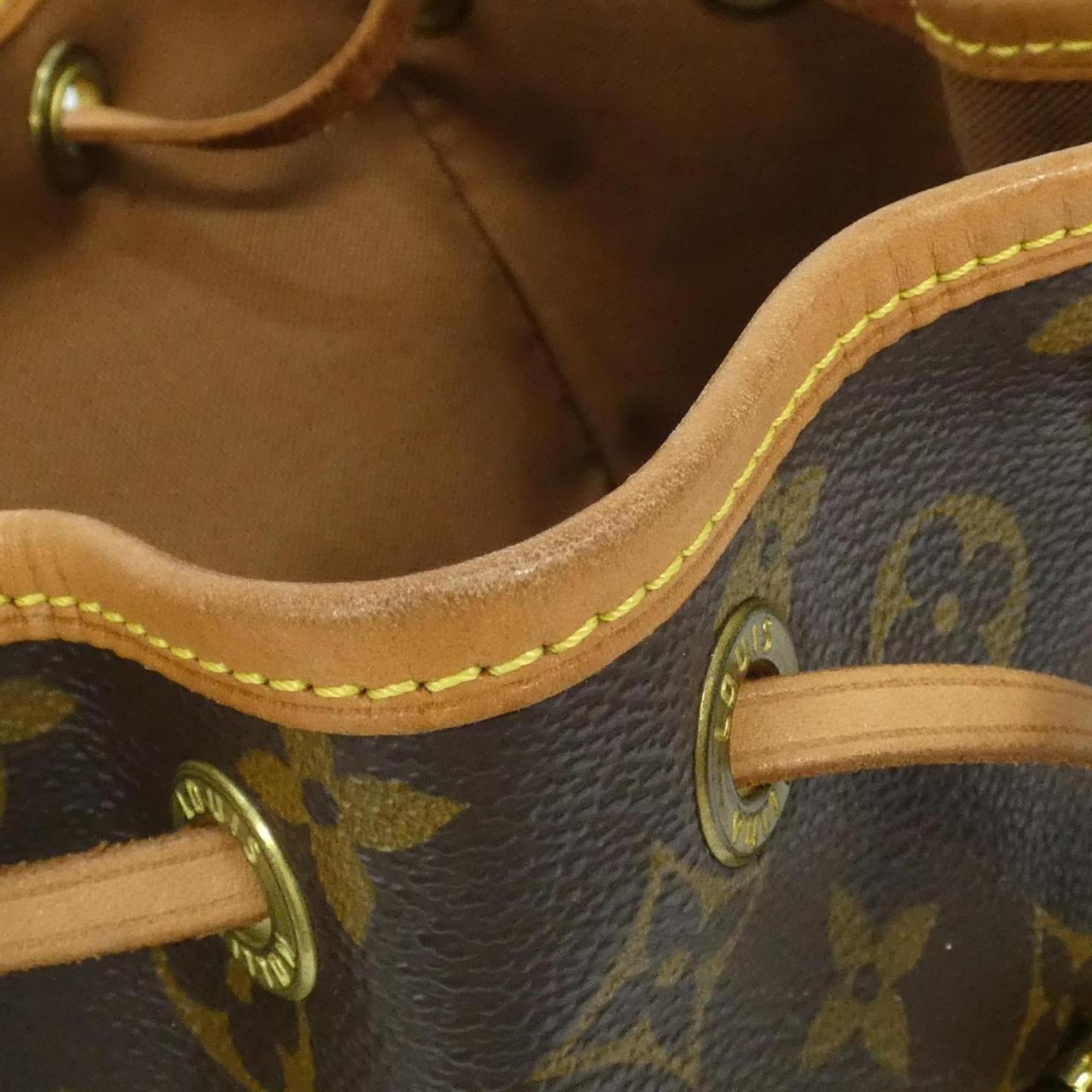 Louis Vuitton Marron Coated Canvas Backpack