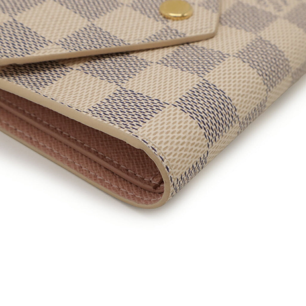 Louis Vuitton Damier Azur Ivory Damier Azur Wallet (Tri-Fold)