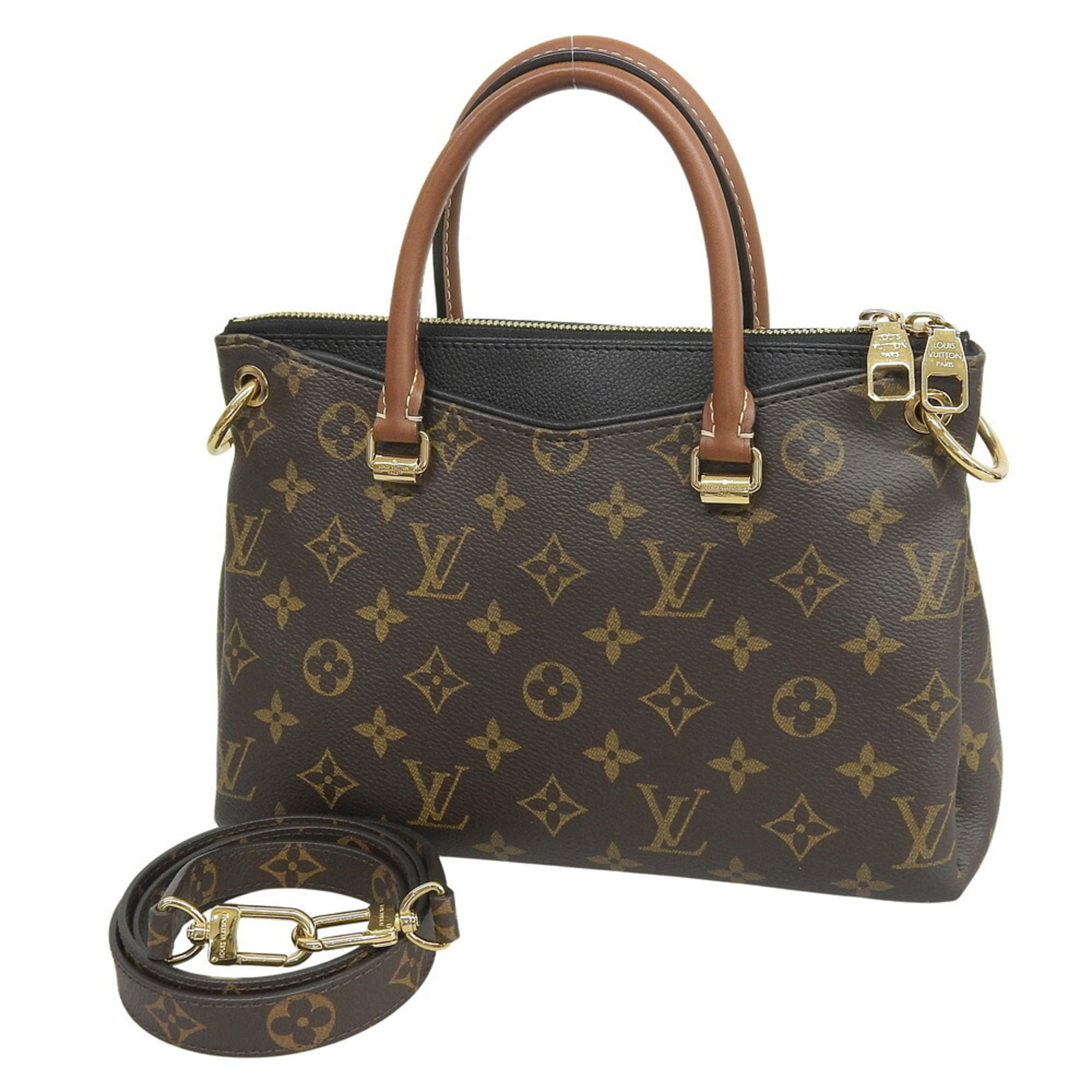 Louis Vuitton Monogram Pvc Leather Handbag Shoulder Bag