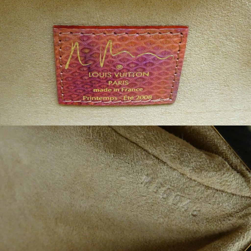 Louis Vuitton Monogram Watercolor Brown Marron Monogram Red Color Monogram Handbag