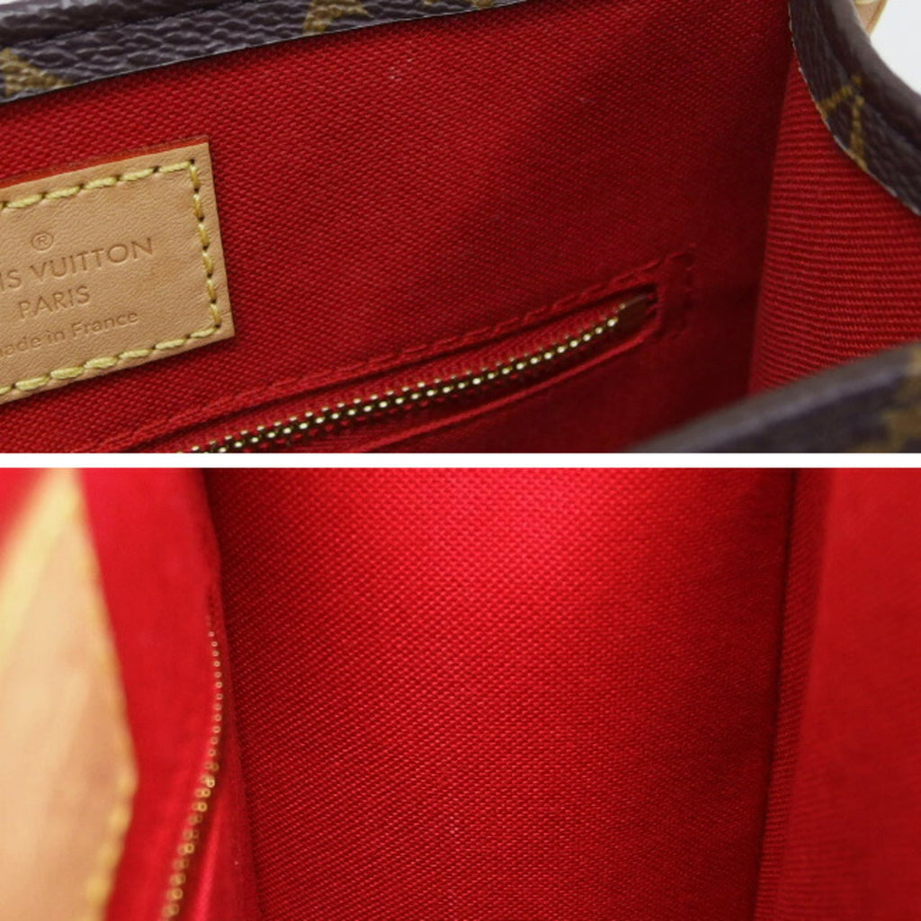 Louis Vuitton Brown Monogram Canvas Handbag Shoulder Bag