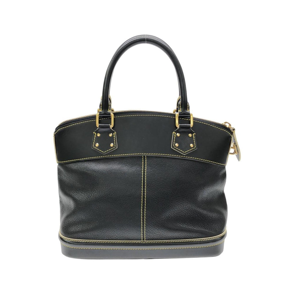 Louis Vuitton Black Leather Handbag