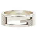 Gucci Silver Silver 925 Band Ring (Pre-Owned)
