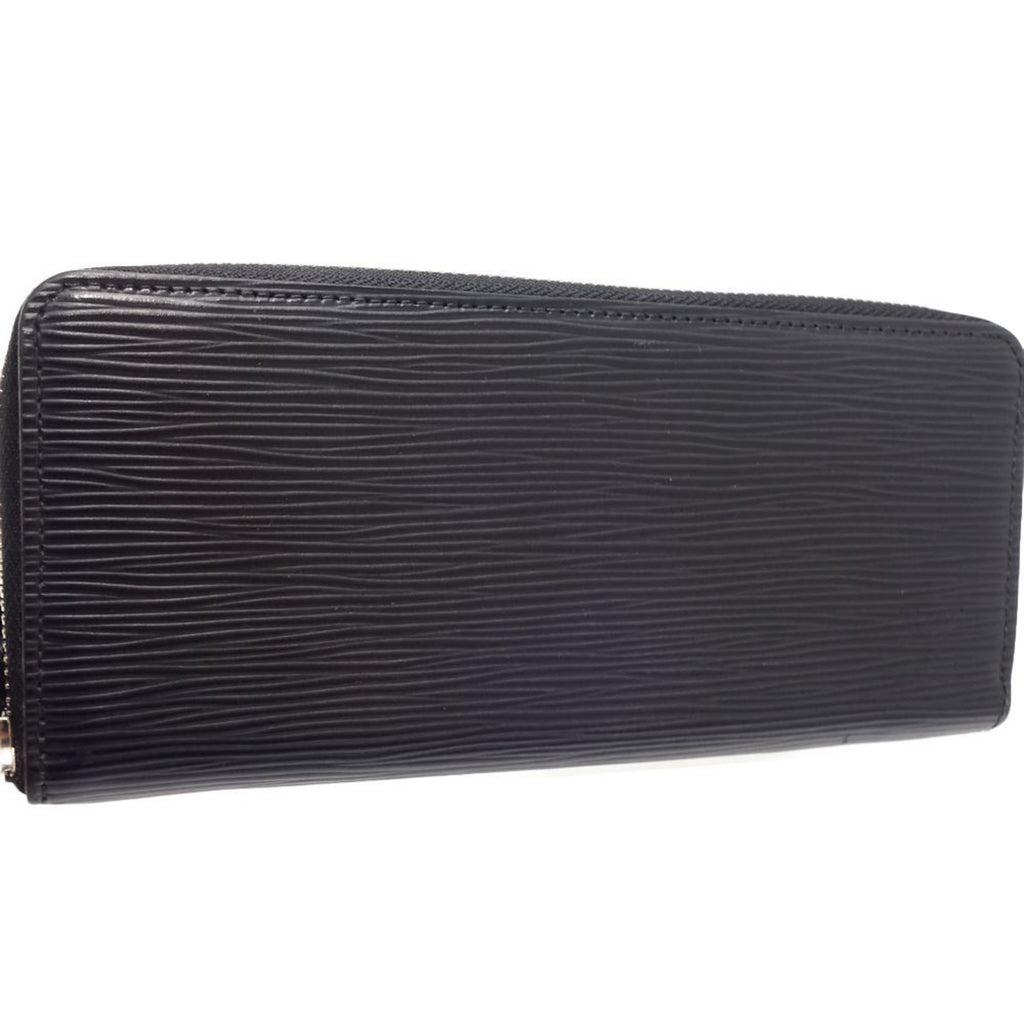 Louis Vuitton Noir Leather Coin Purse/Coin Case