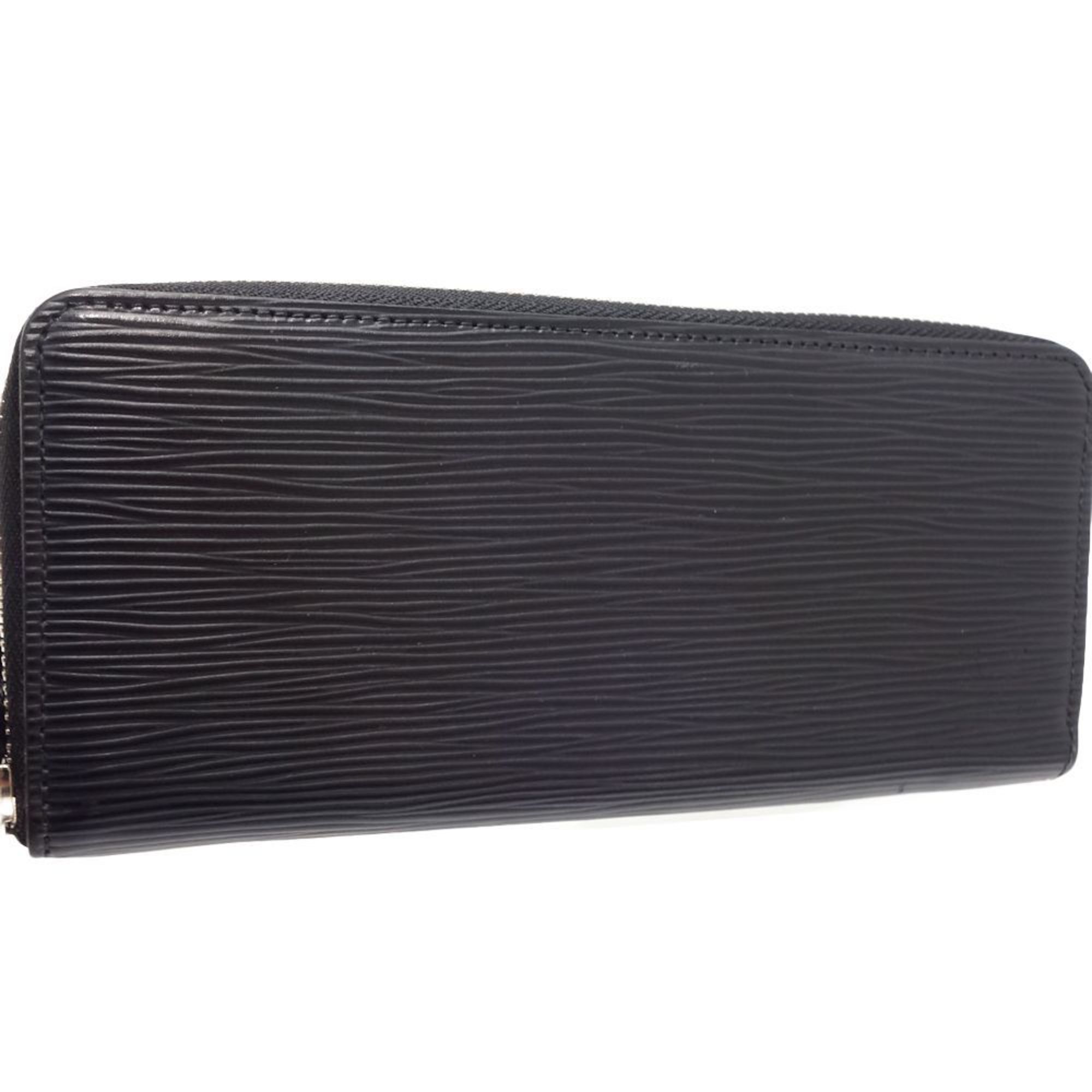 Louis Vuitton Noir Leather Coin Purse/Coin Case