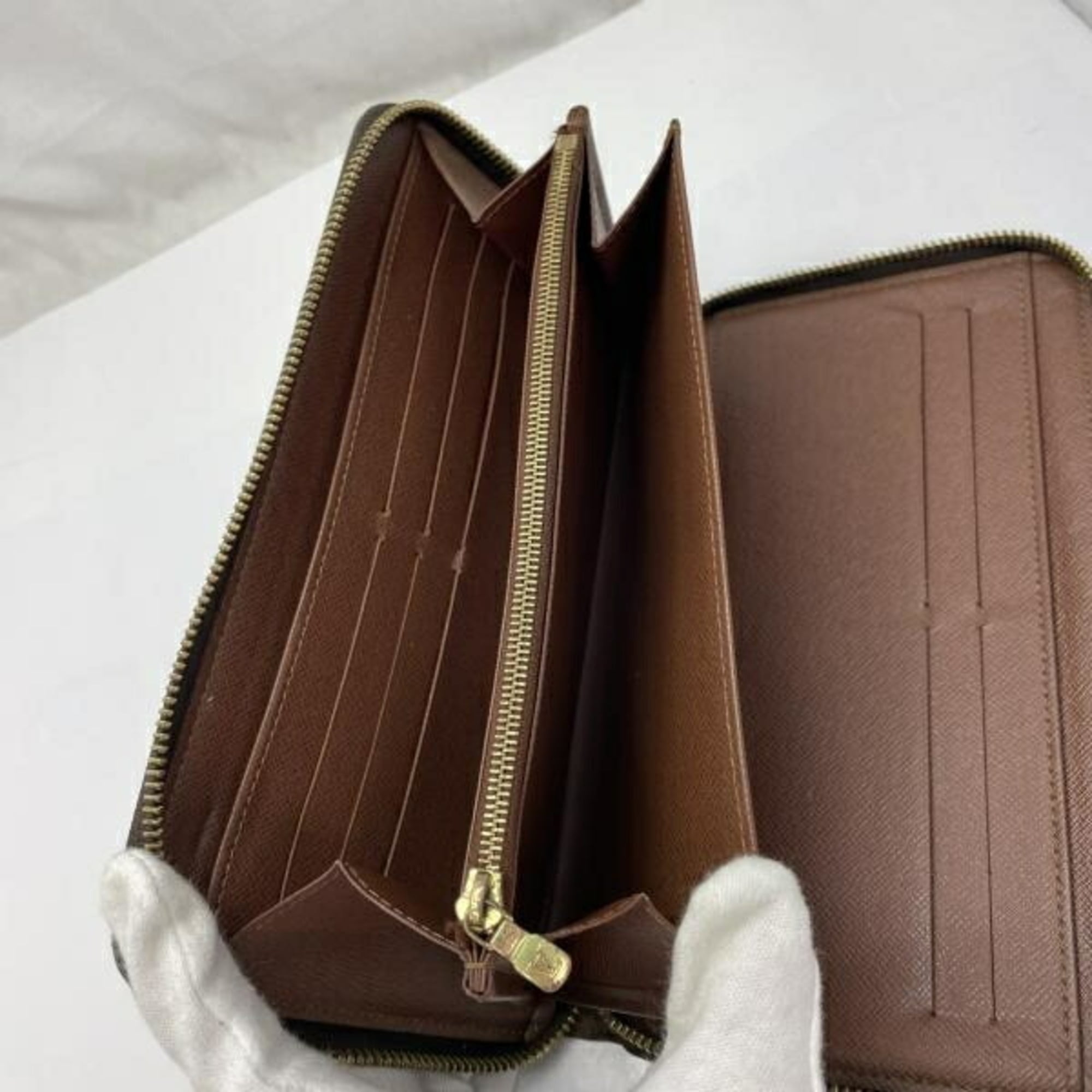 Louis Vuitton Brown Monogram Long Wallet
