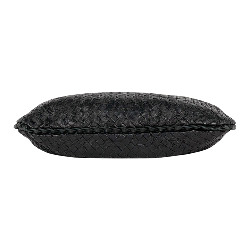 Bottega Veneta Black Leather Handbag Shoulder Bag