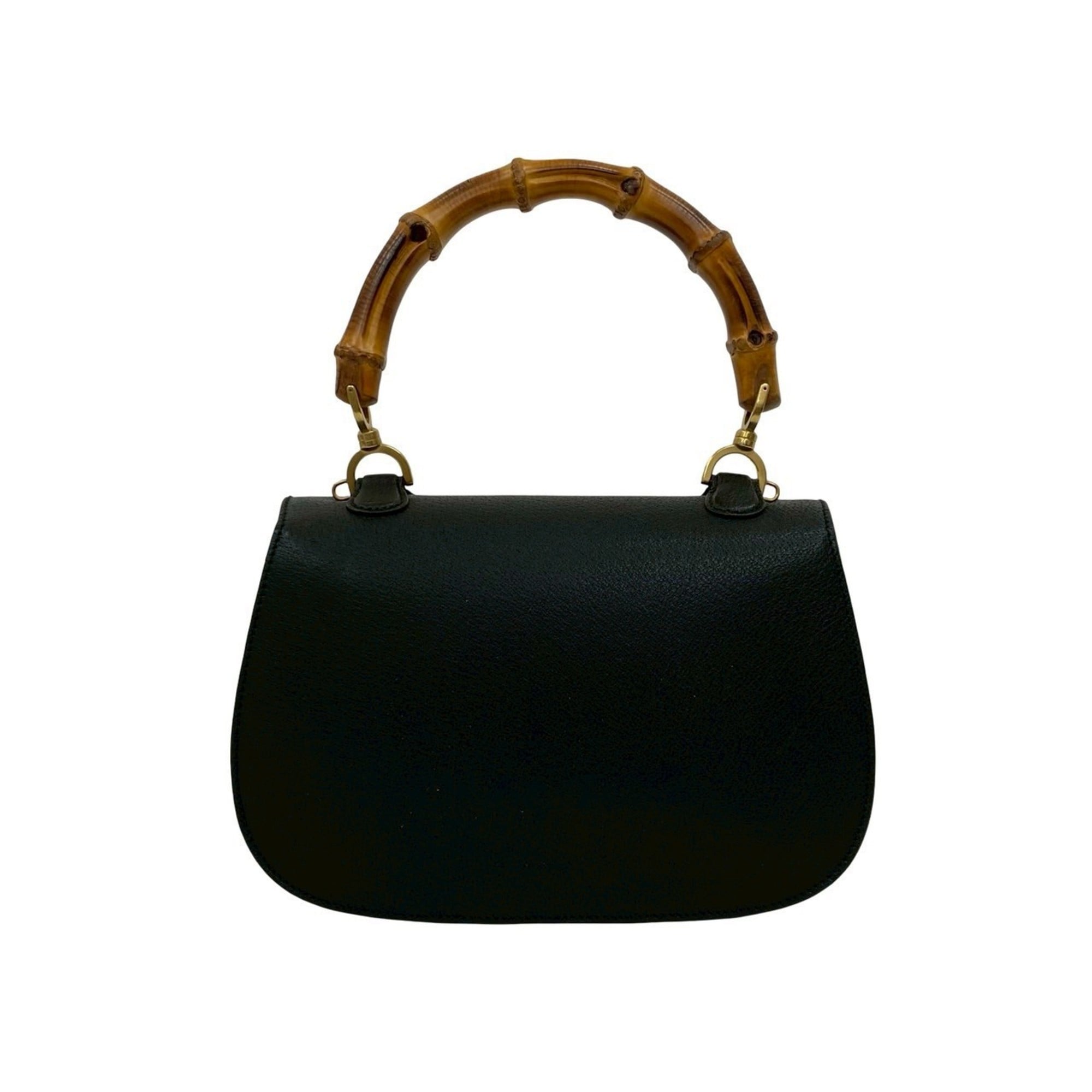 Gucci Black Leather Handbag (Pre-Owned)