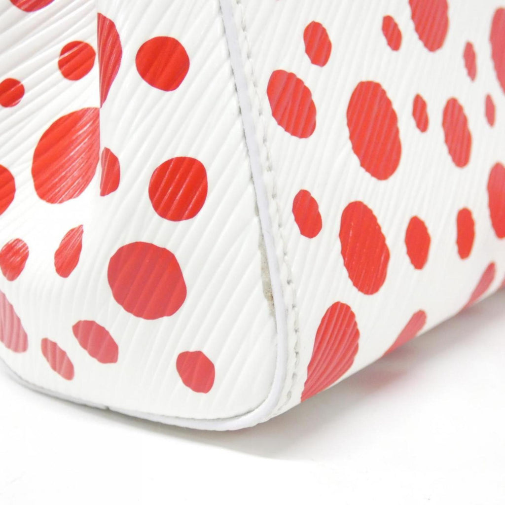Louis Vuitton Blanc Rouge White Leather Handbag