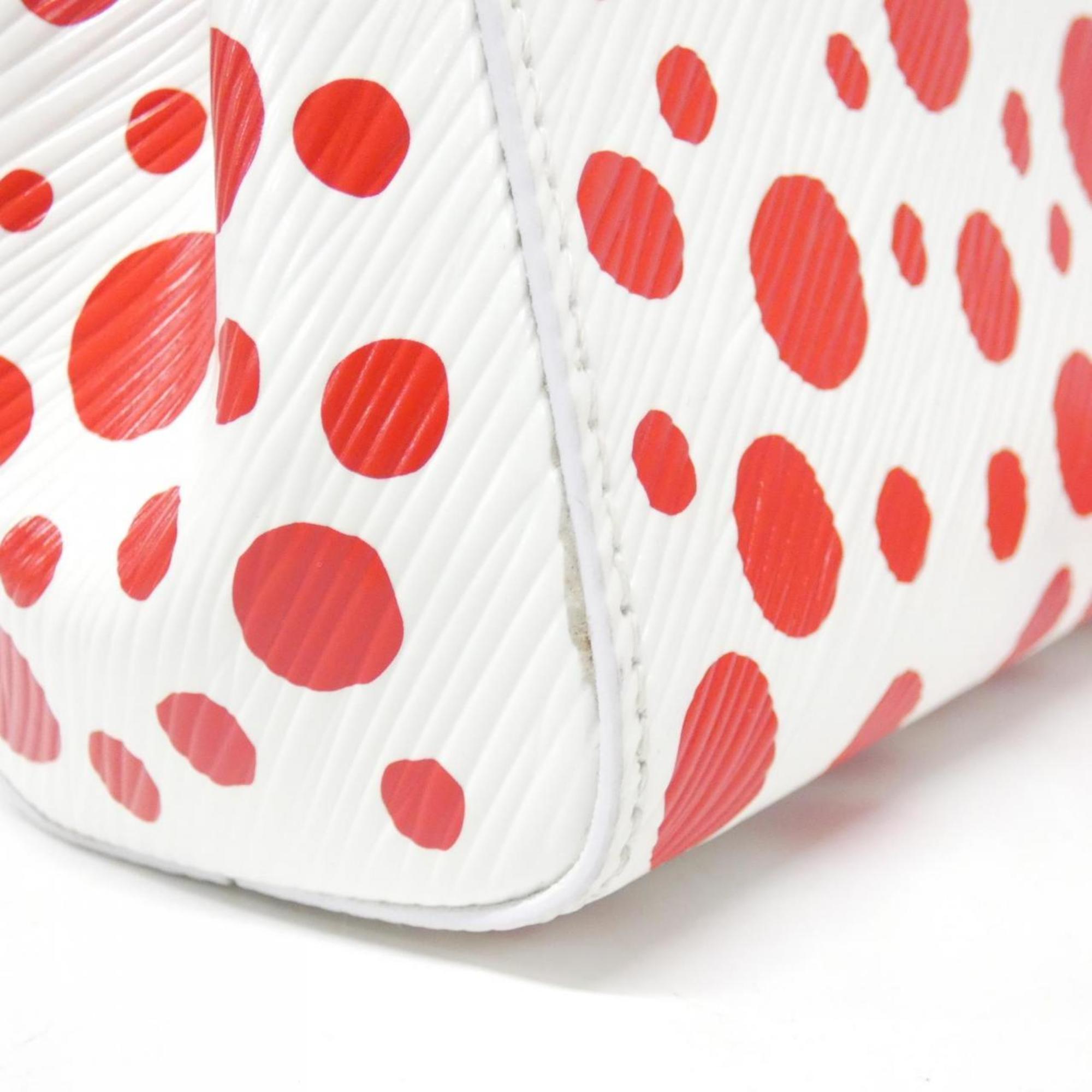 Louis Vuitton Blanc Rouge White Leather Handbag