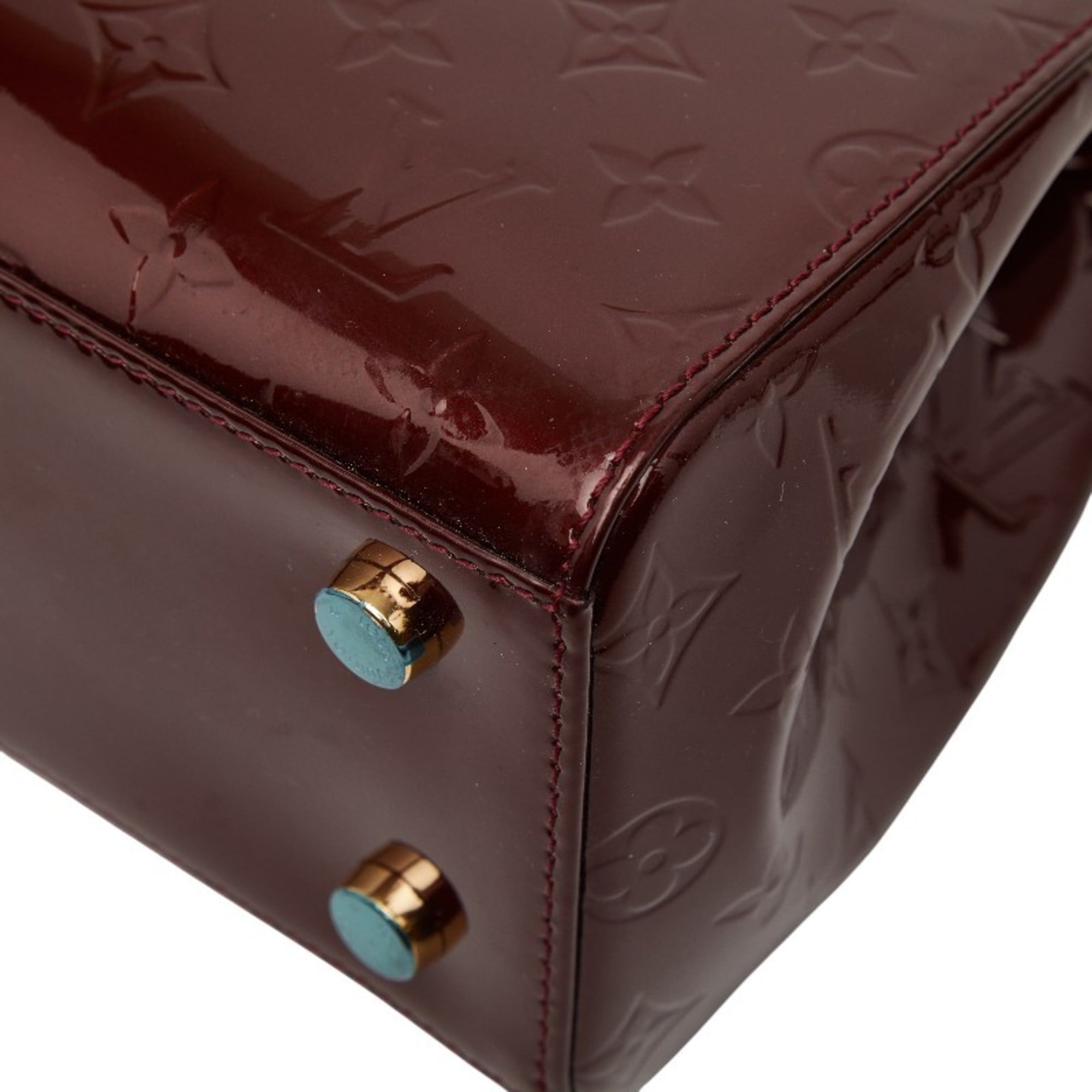 Louis Vuitton Monogram Rouge Fauviste Patent Leather Handbag Shoulder Bag