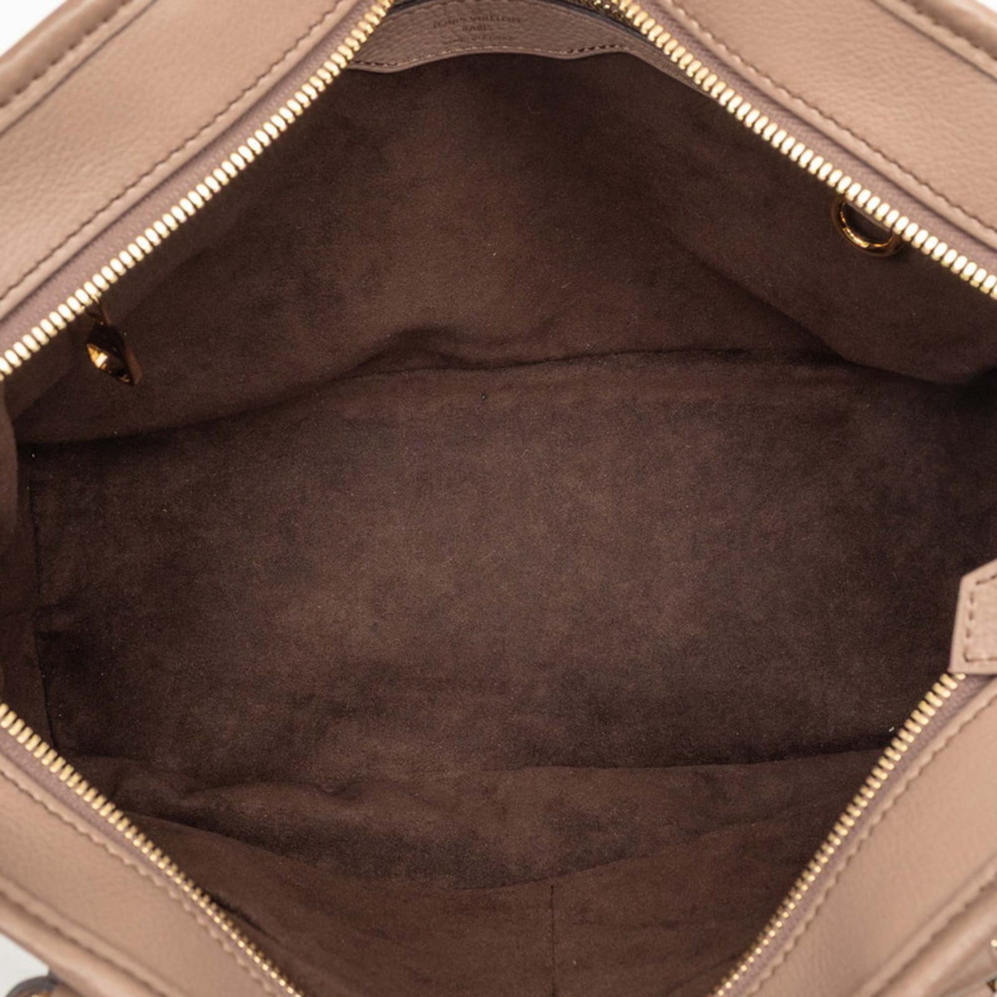Louis Vuitton Monogram Brown Leather Handbag Shoulder Bag