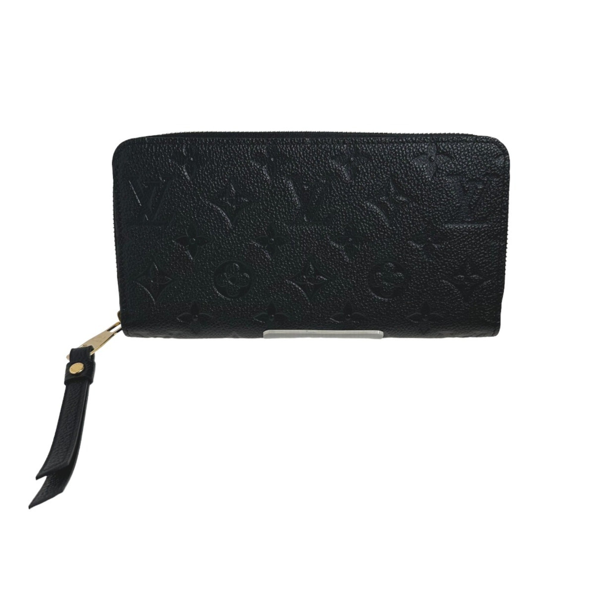 Louis Vuitton Black Monogram Empreinte Long Wallet