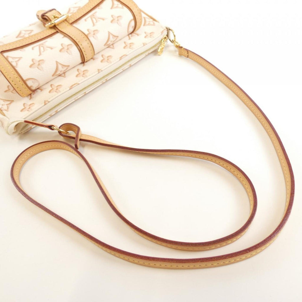 Louis Vuitton Beige Coated Canvas Pochette Shoulder Bag