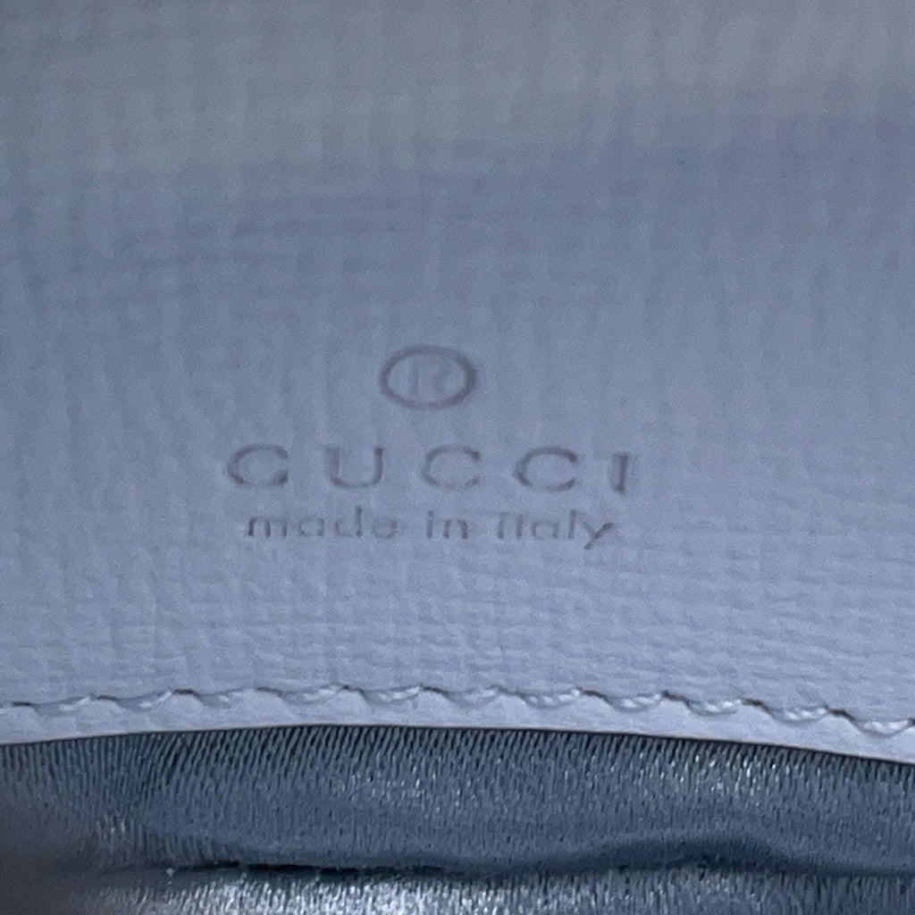 Gucci Horsebit White Leather Handbag Shoulder Bag (Pre-Owned)
