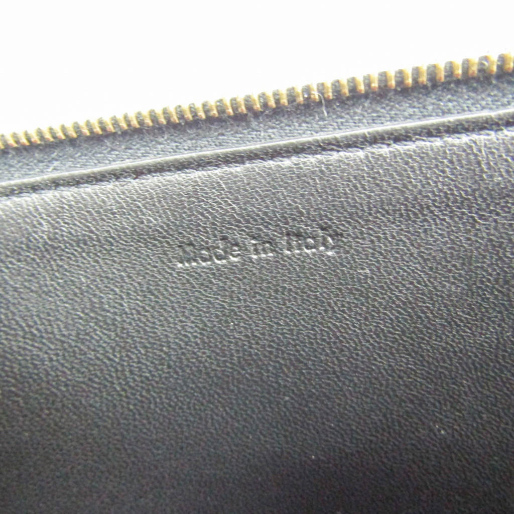 Celine Salmon Pink Leather Clutch Bag