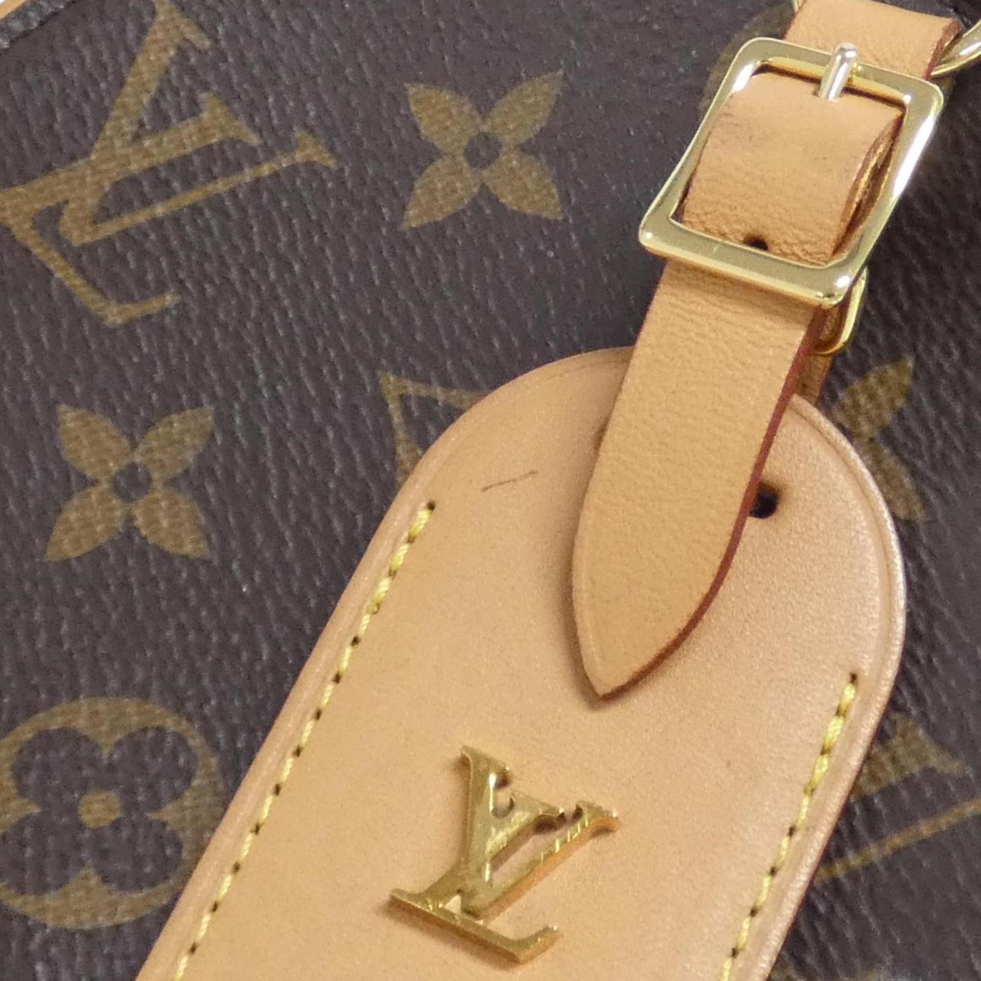 Louis Vuitton Marron Coated Canvas Shoulder Bag