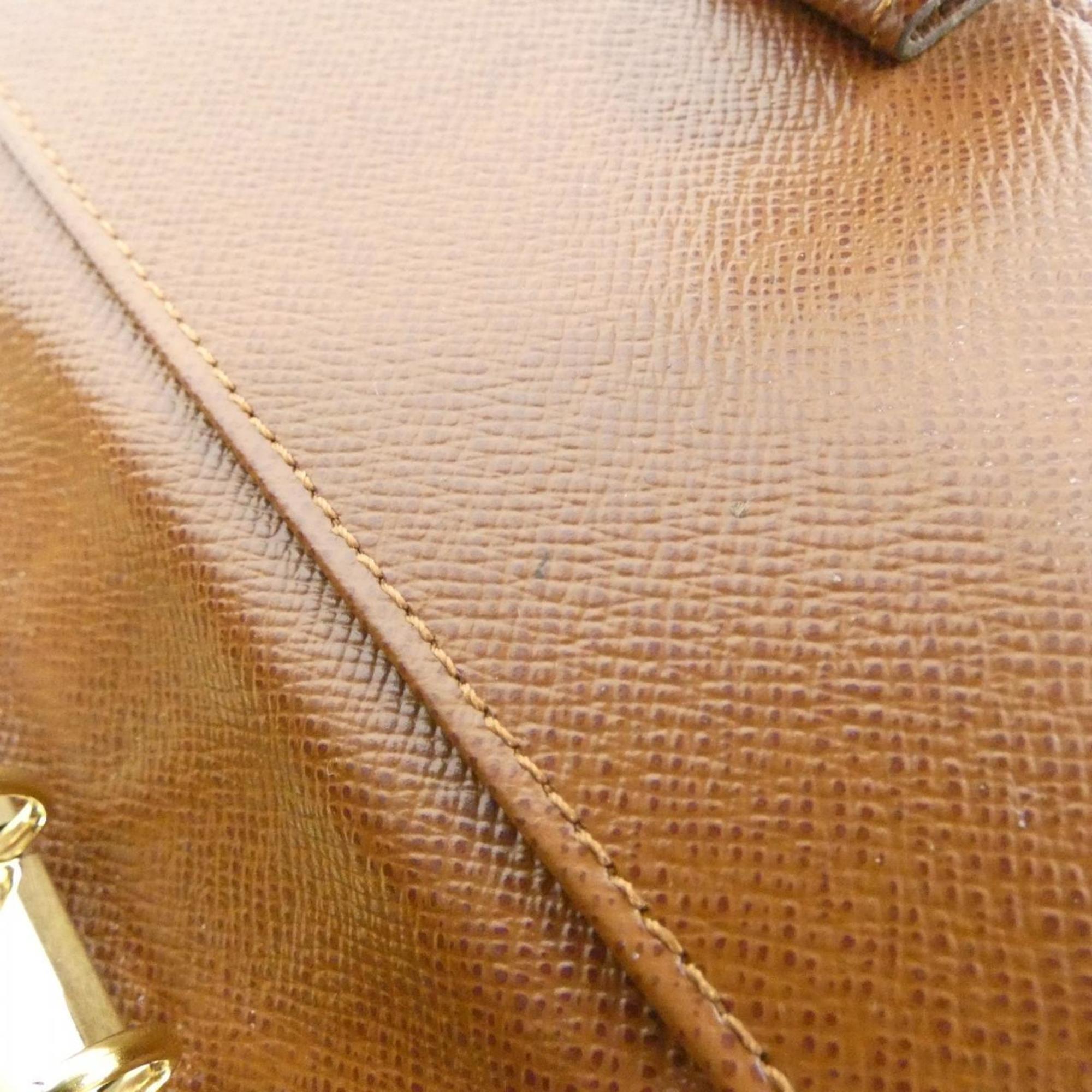Louis Vuitton Marron Coated Canvas