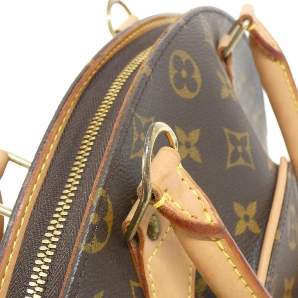 Louis Vuitton Marron Coated Canvas Handbag
