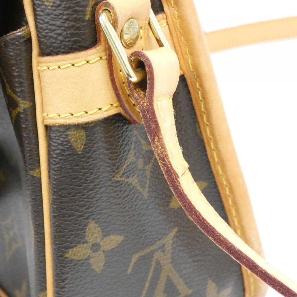 Louis Vuitton Marron Coated Canvas Shoulder Bag