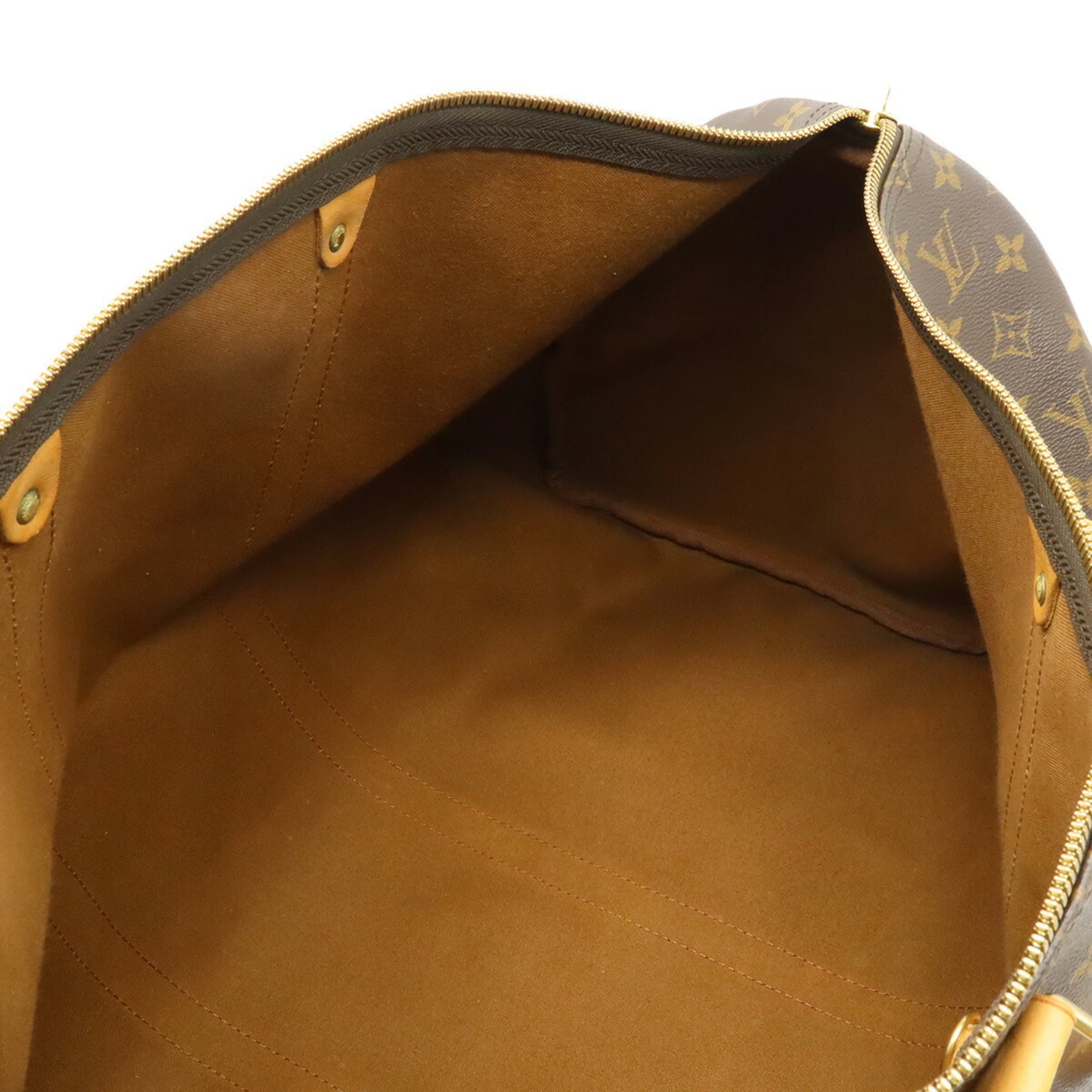 Louis Vuitton Brown Monogram Canvas Boston Bag Handbag