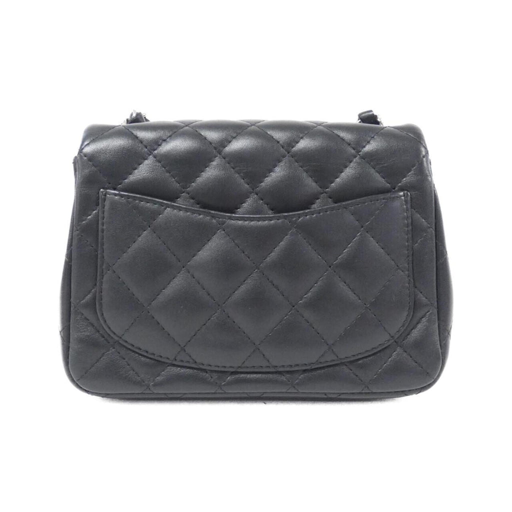Chanel Black Leather Shoulder Bag
