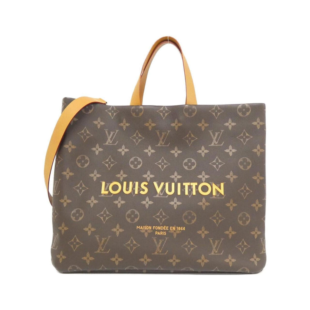 Louis Vuitton Monogram Marron Leather Handbag