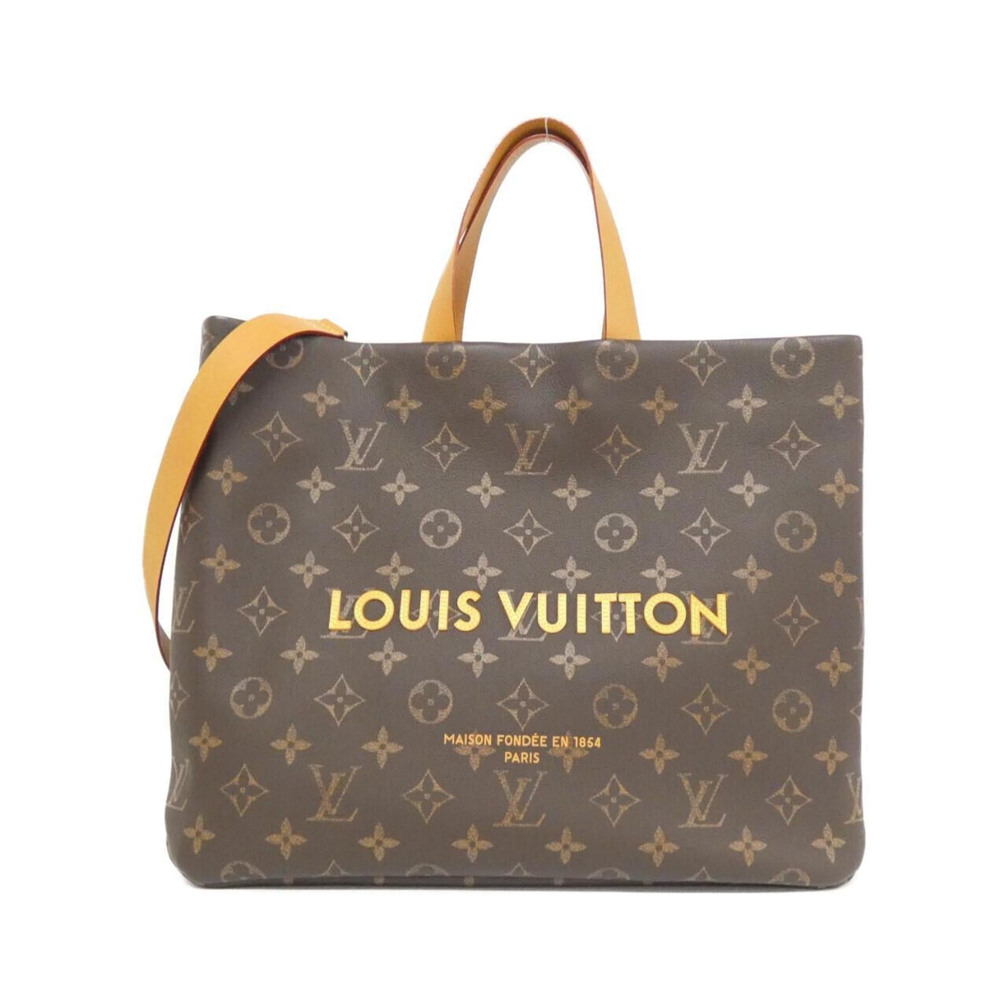 Louis Vuitton Monogram Marron Leather Handbag