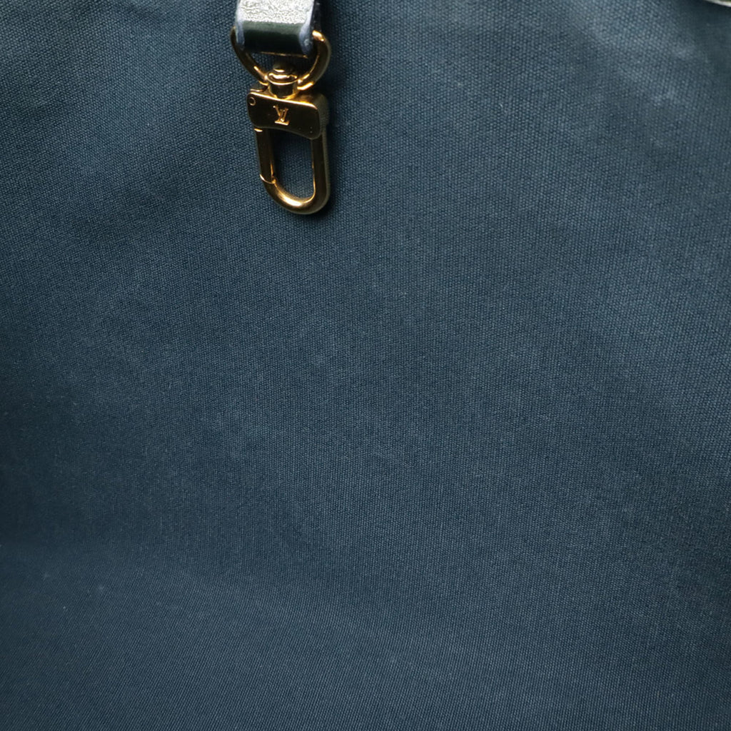 Louis Vuitton Blue Infini Monogram Vernis Handbag Tote Bag