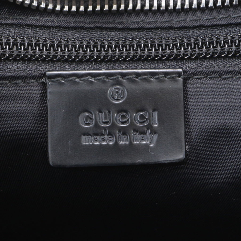 Gucci Black Leather Handbag (Pre-Owned)