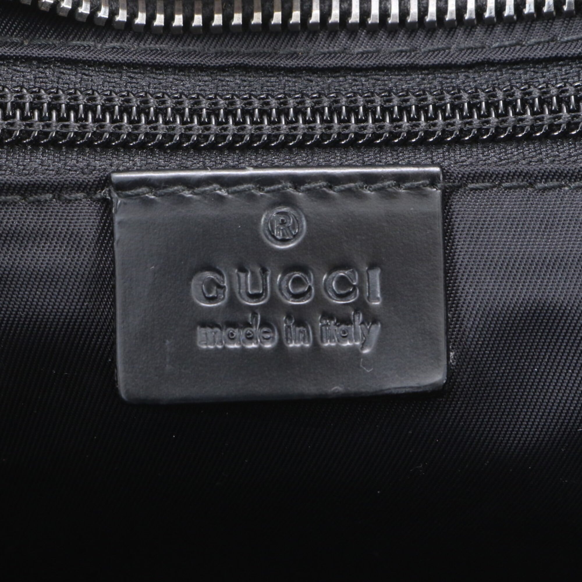 Gucci Black Leather Handbag (Pre-Owned)