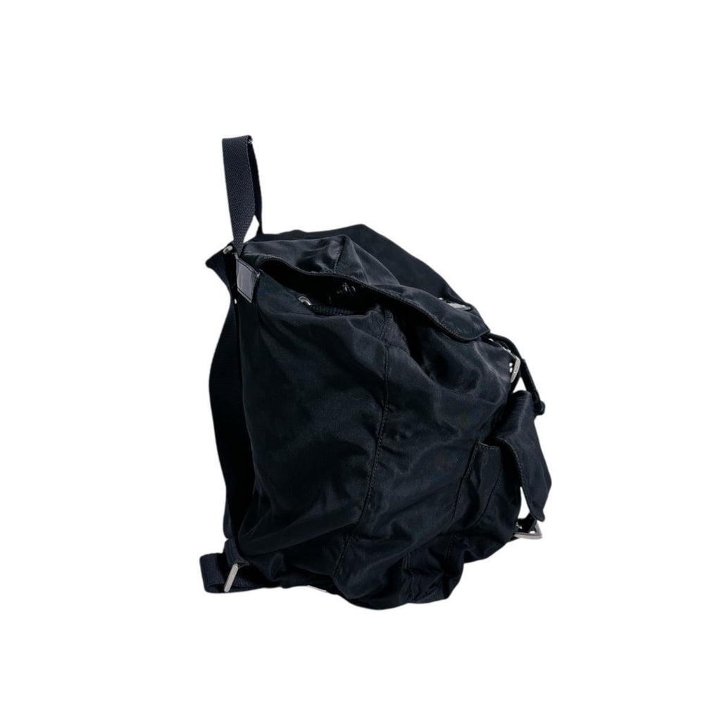 Prada Black Nylon Backpack