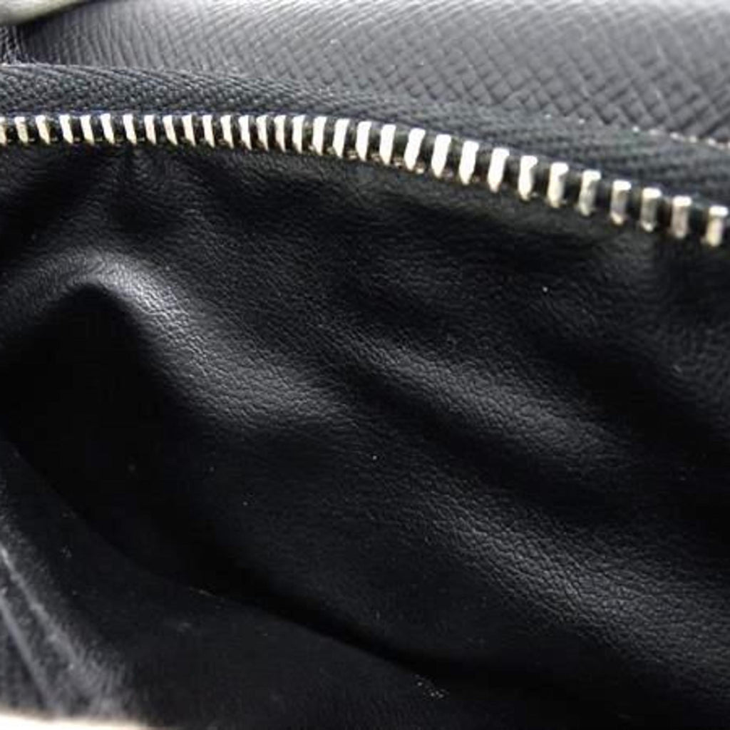 Louis Vuitton Monogram Macassar Black Brown Pvc Leather Long Wallet