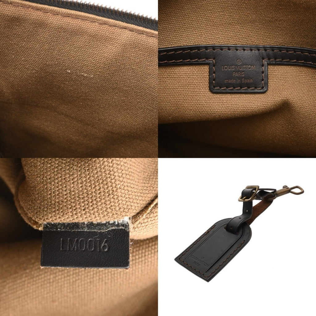 Louis Vuitton Coffee Utah Leather Shoulder Bag