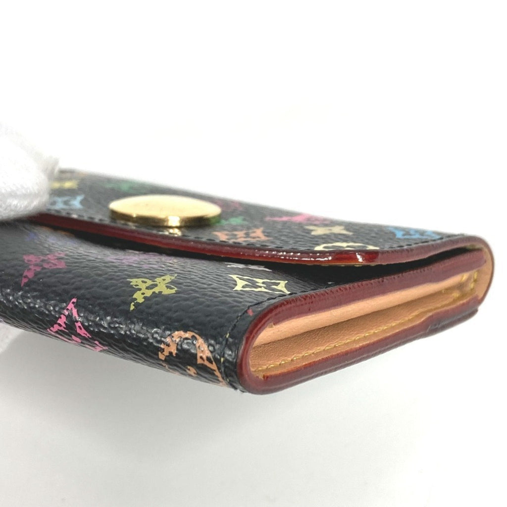 Louis Vuitton Black Noir Monogram Multicolore Coin Purse/Coin Case